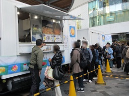 ホタテ試食